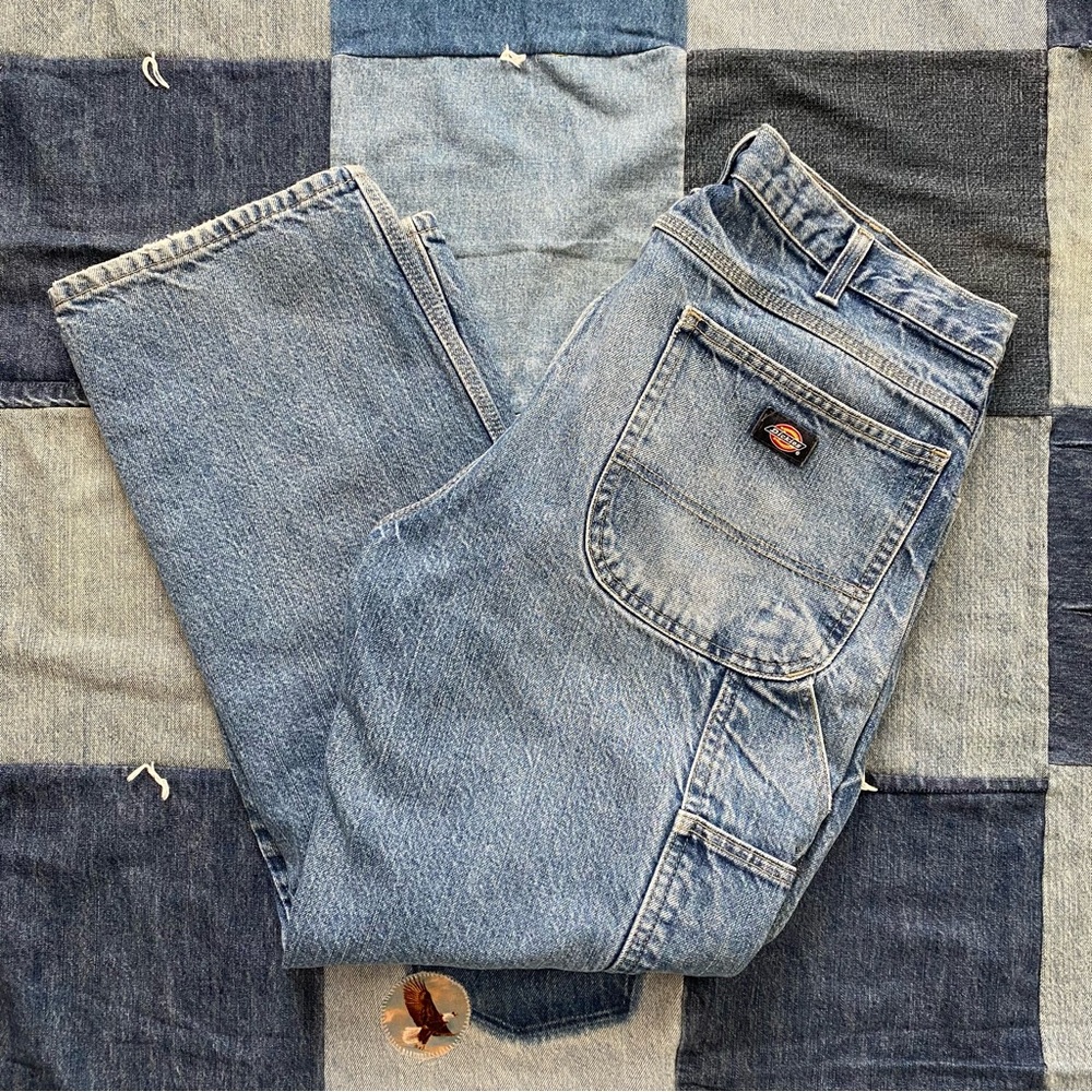 dickies carpenter jeans size 35” waist